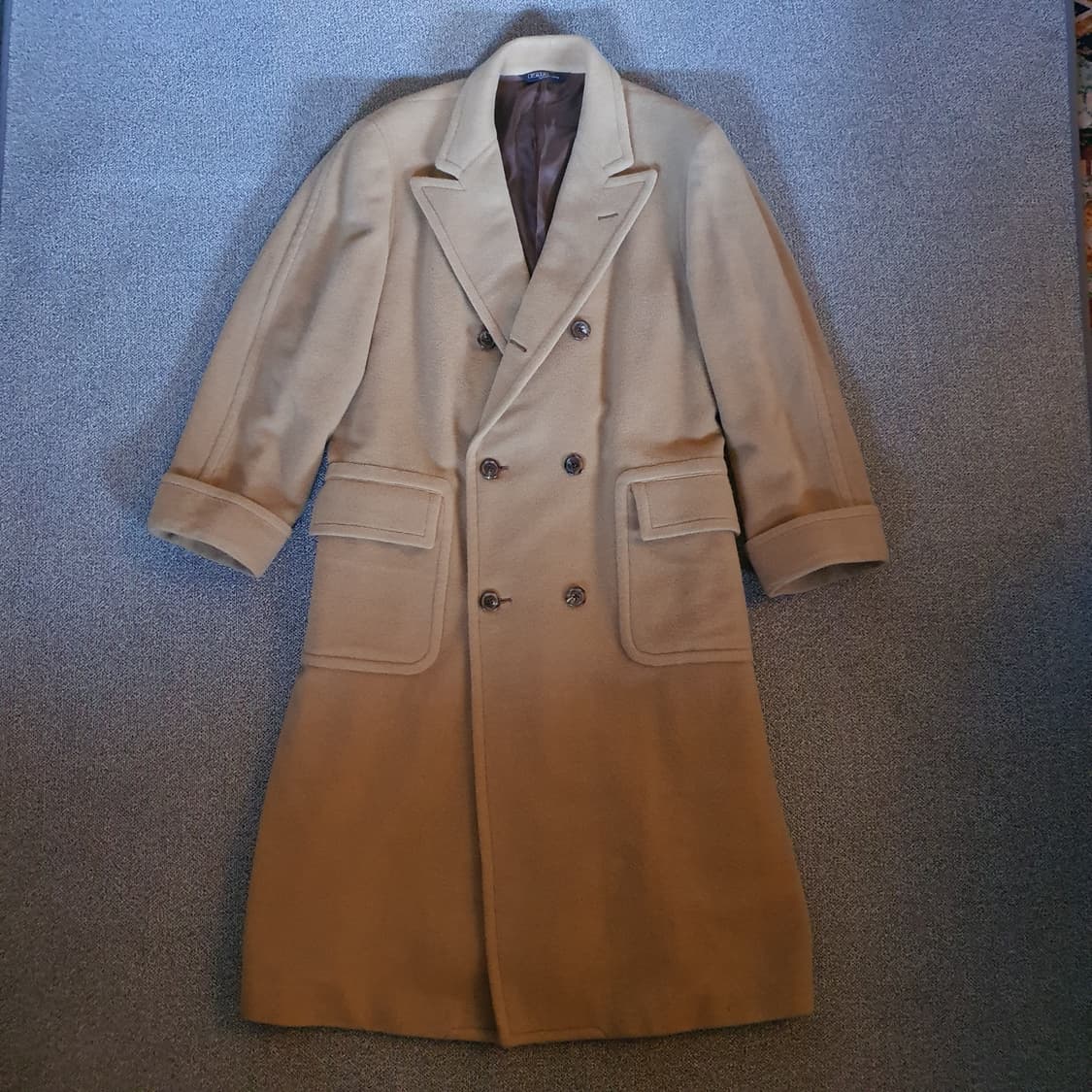 90s폴로 랄프로렌 더블 브레스티드 폴로 코트  상품이미지2