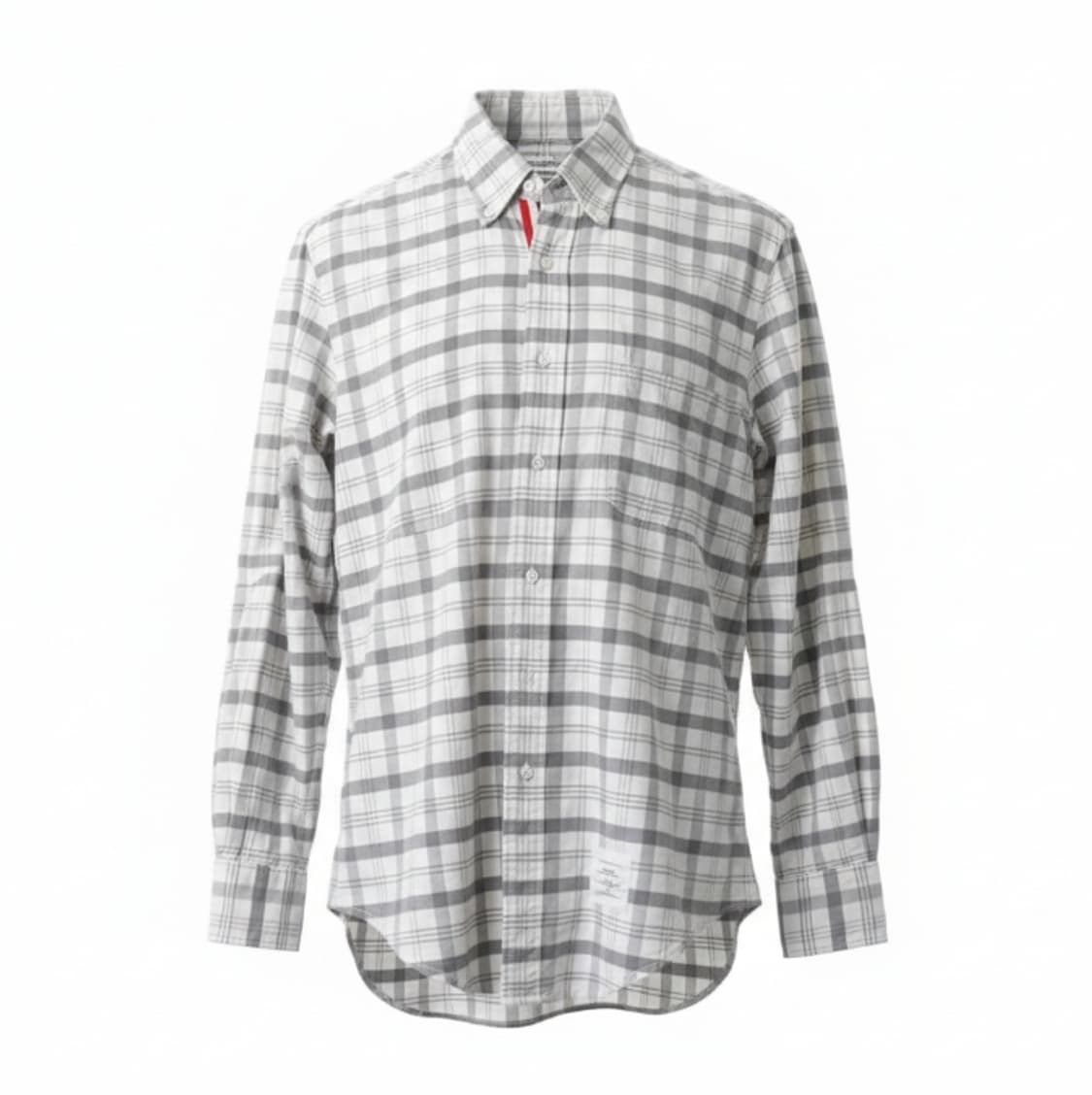 톰브라운 체크 셔츠 버튼다운 클래식핏 1908 상품이미지1