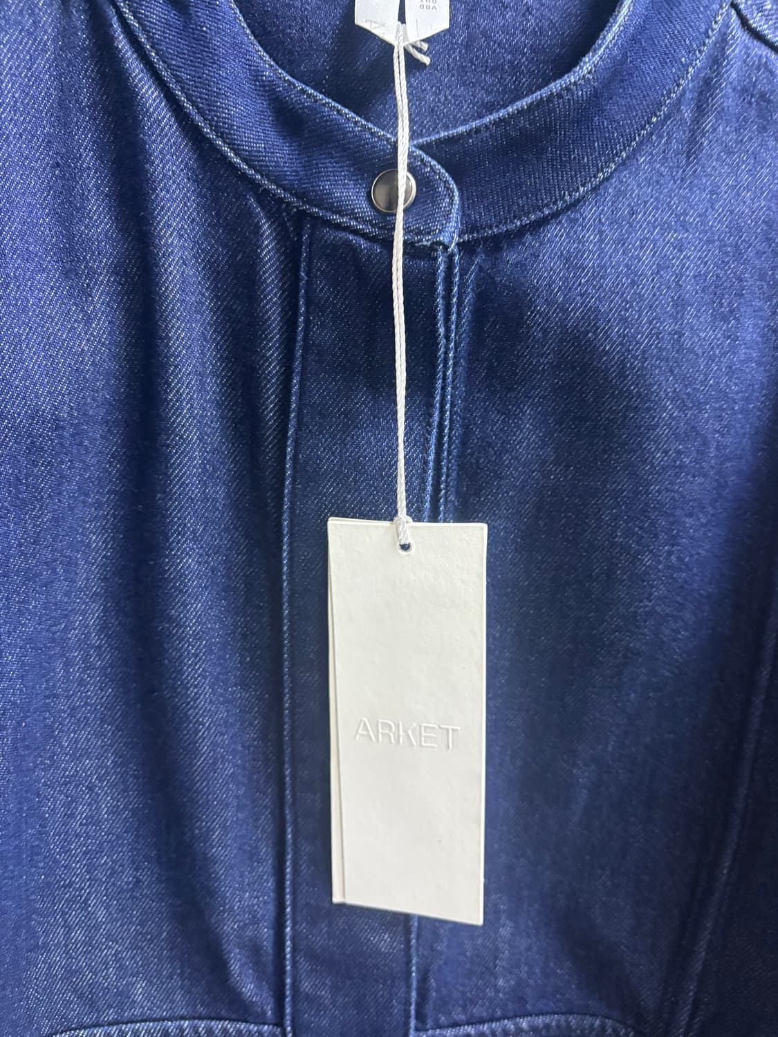 아르켓 데님 다크블루 셔츠 상품이미지1
