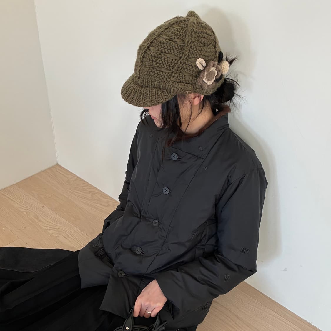 센소유니코 t.b 니트 캡 모자 상품이미지1