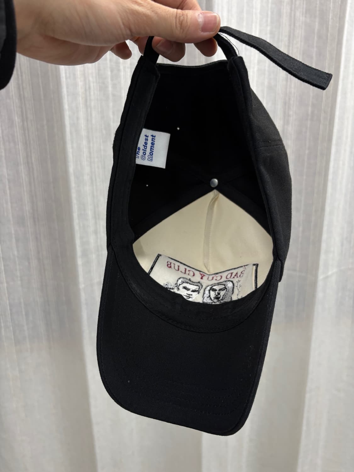 더콜디스트모먼트 BAY GUY 볼캡 모자 상품이미지4