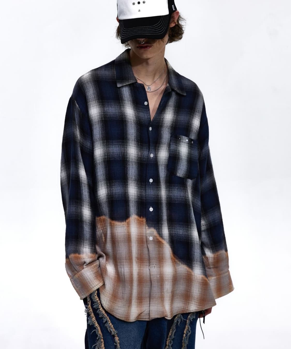 RSSC RIVET DYED 체크셔츠 상품이미지5