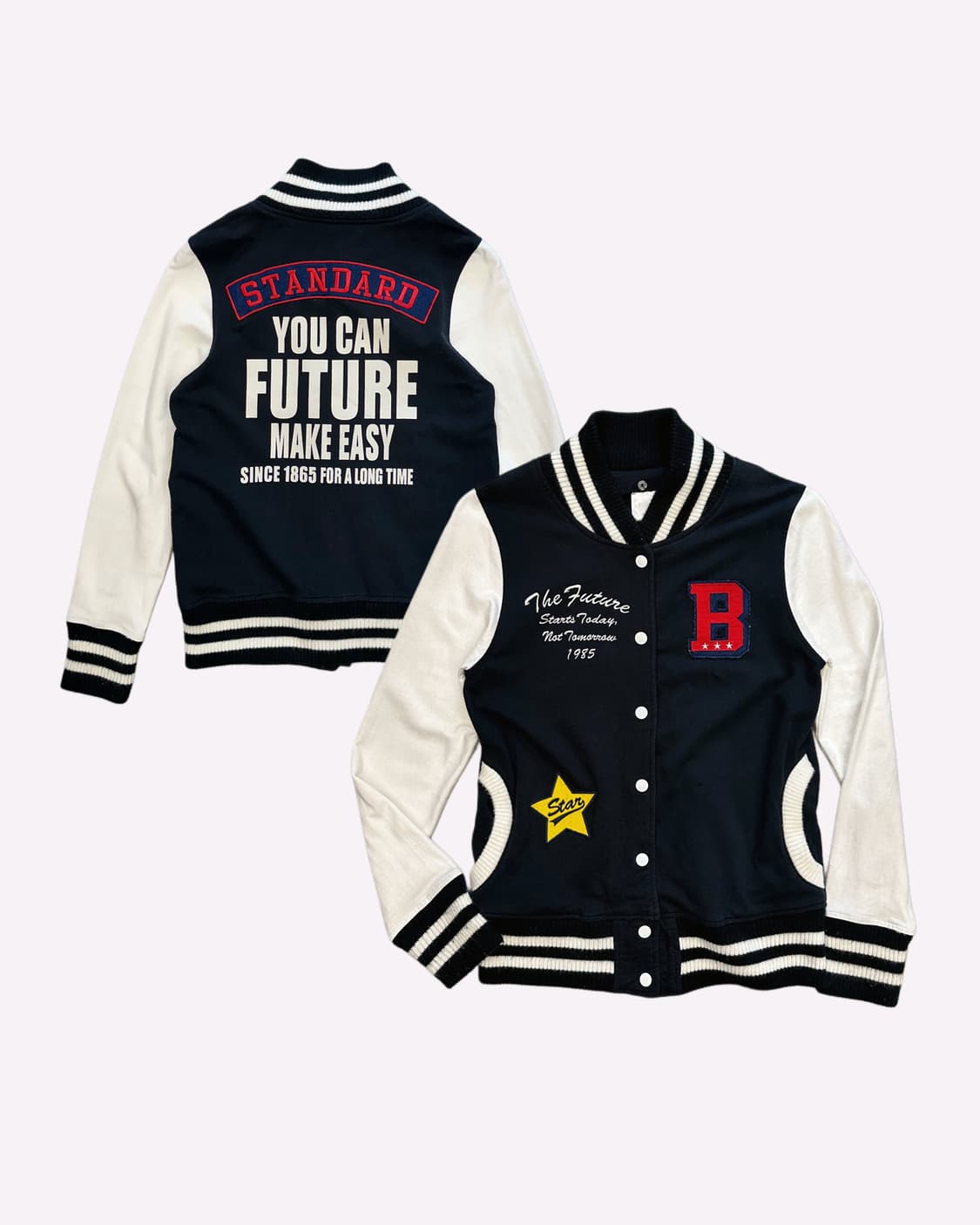 SPACE OPERA kitsch sweat vasity jacket 상품이미지1