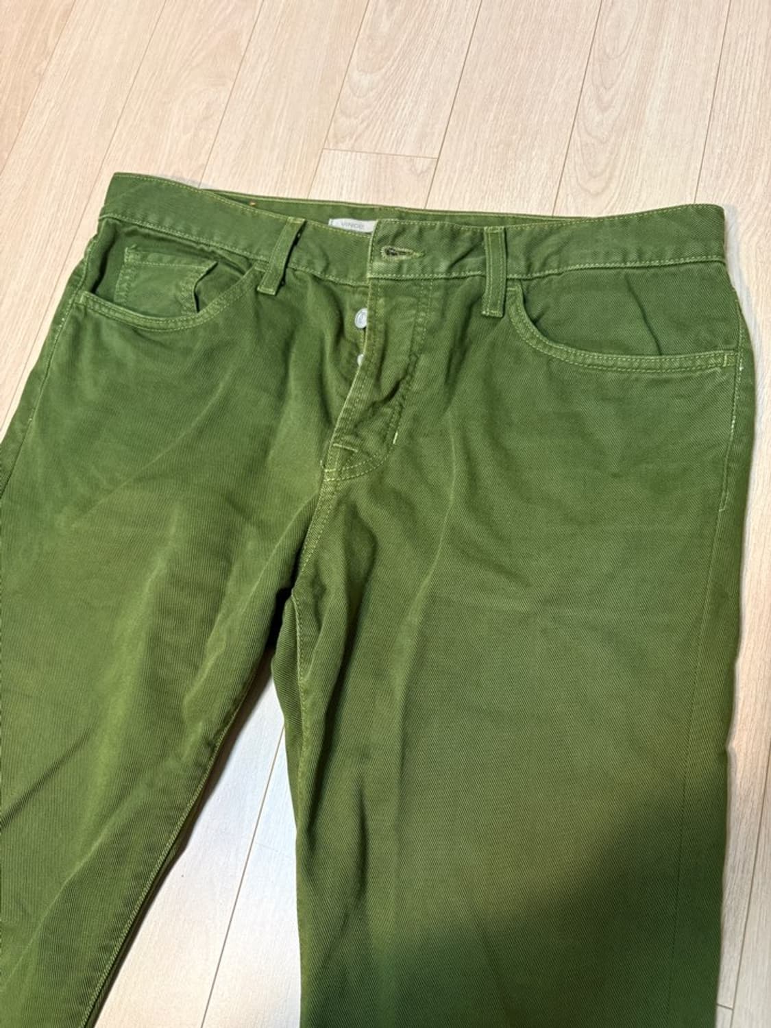 [USA 제조]빈스 vince 남성 트윌 코튼 데님 팬츠 상품이미지2