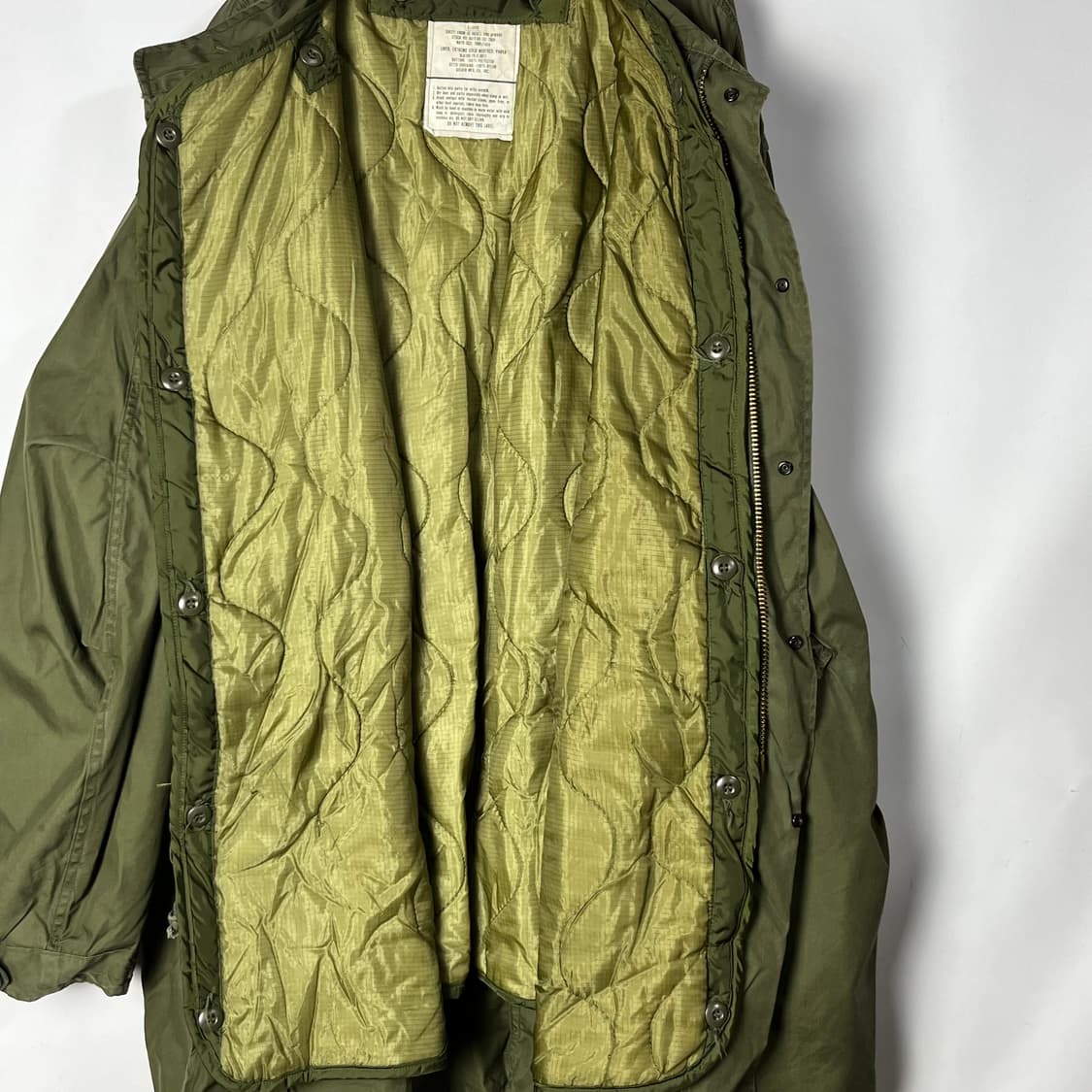 [MILITARY] 80S 미군 M-65 피쉬테일 파카 (라이너 포함) 상품이미지5