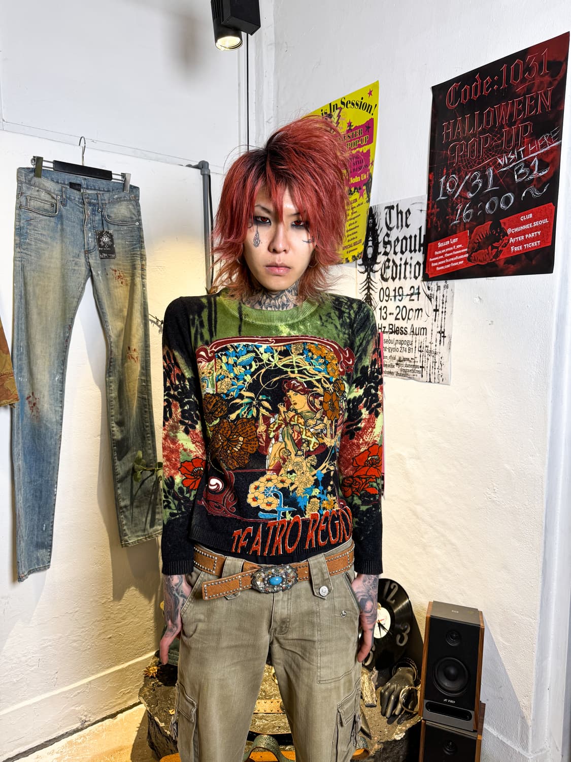 Abstract Print Long Sleeve  상품이미지1