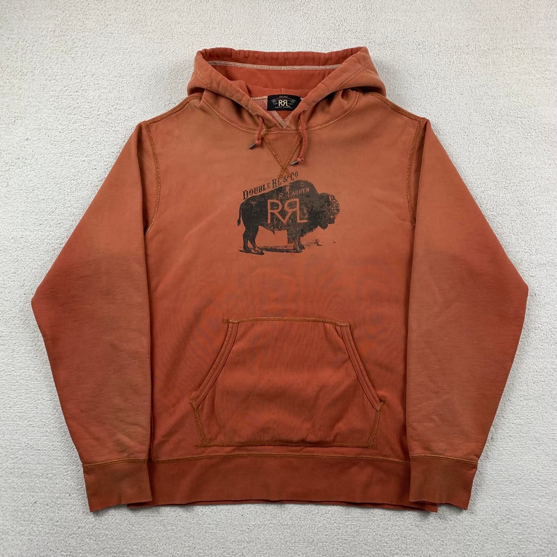 더블알엘 RRL 가먼트 다잉 버팔로 후드티  상품이미지1