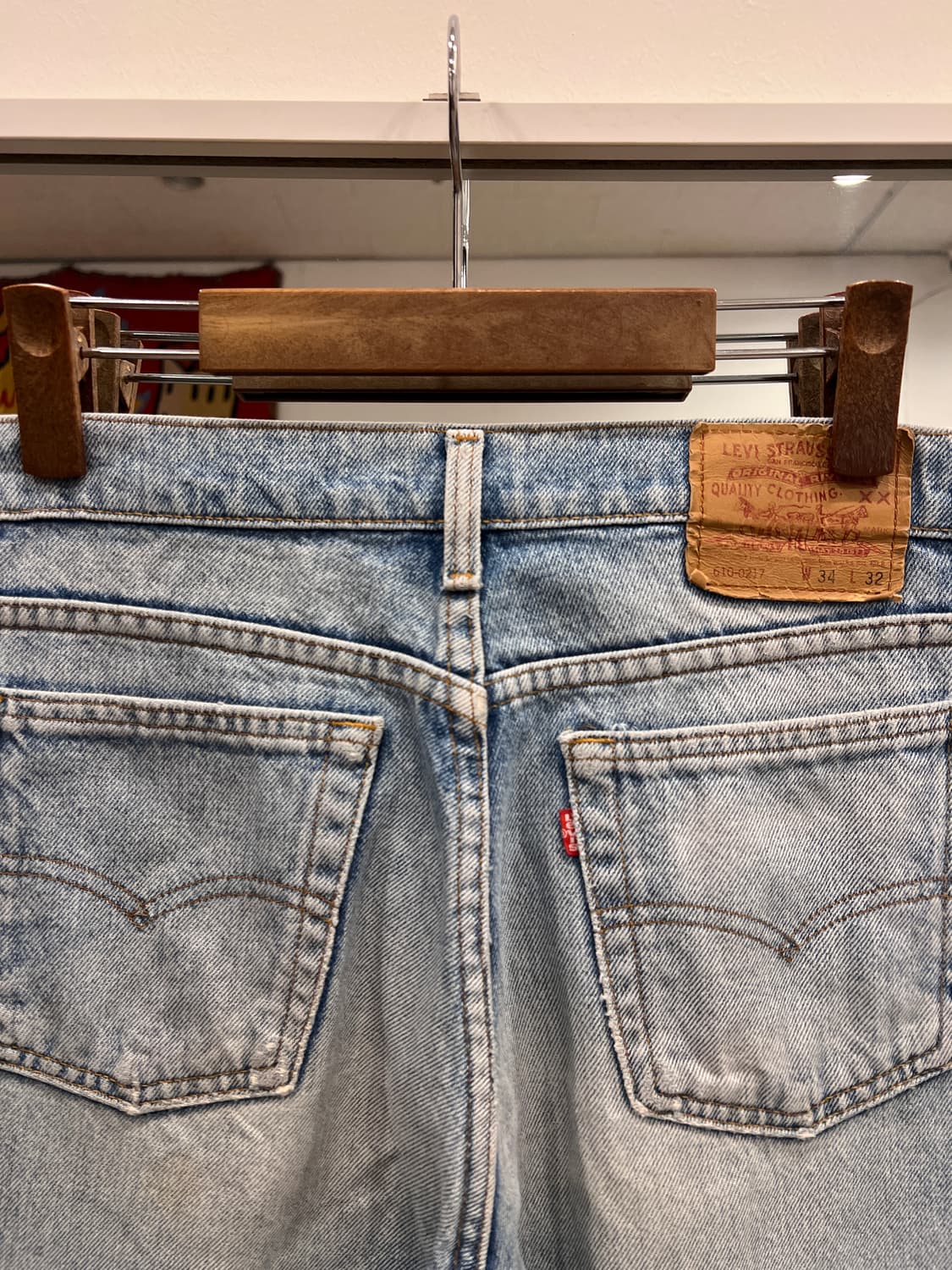 90s Levis 리바이스 610 데님 팬츠 (USA) (32inch) 상품이미지6