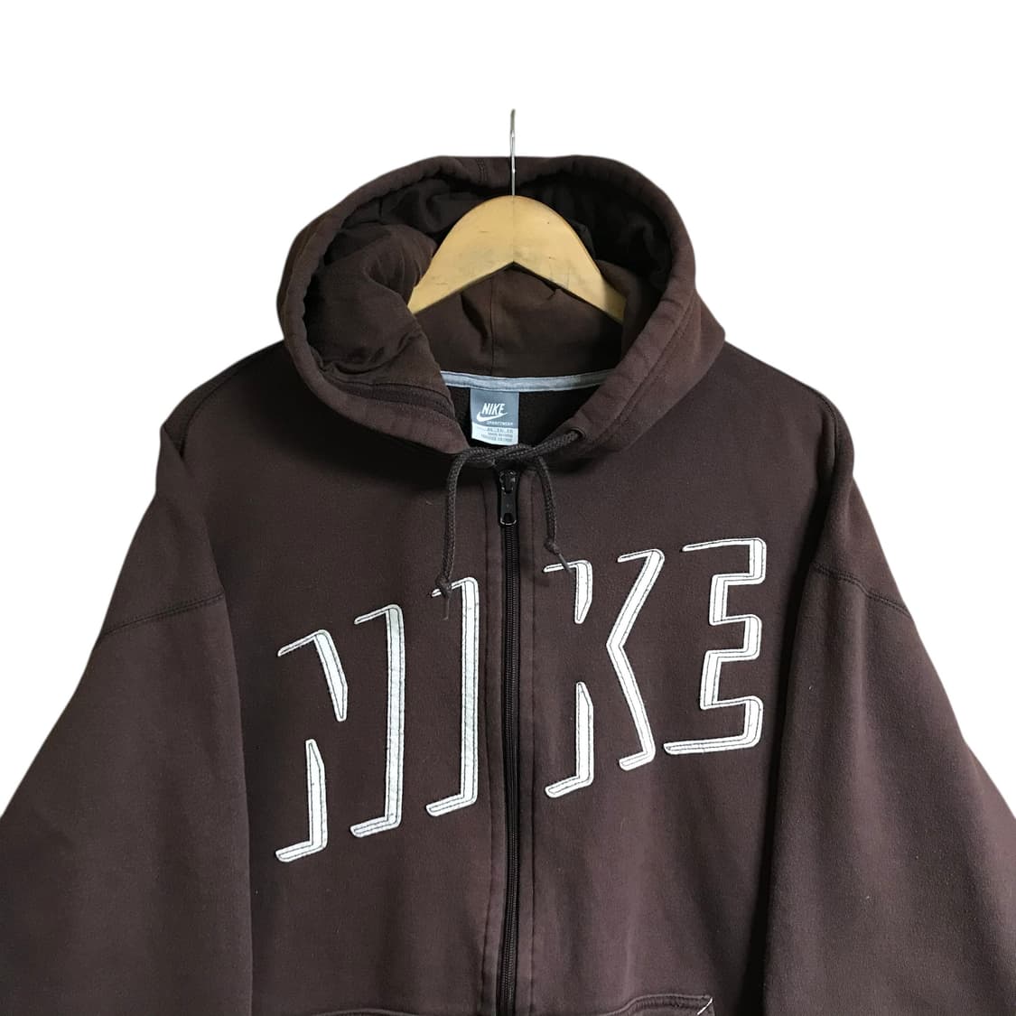 나이키 스펠로고 후드집업자켓 상품이미지2