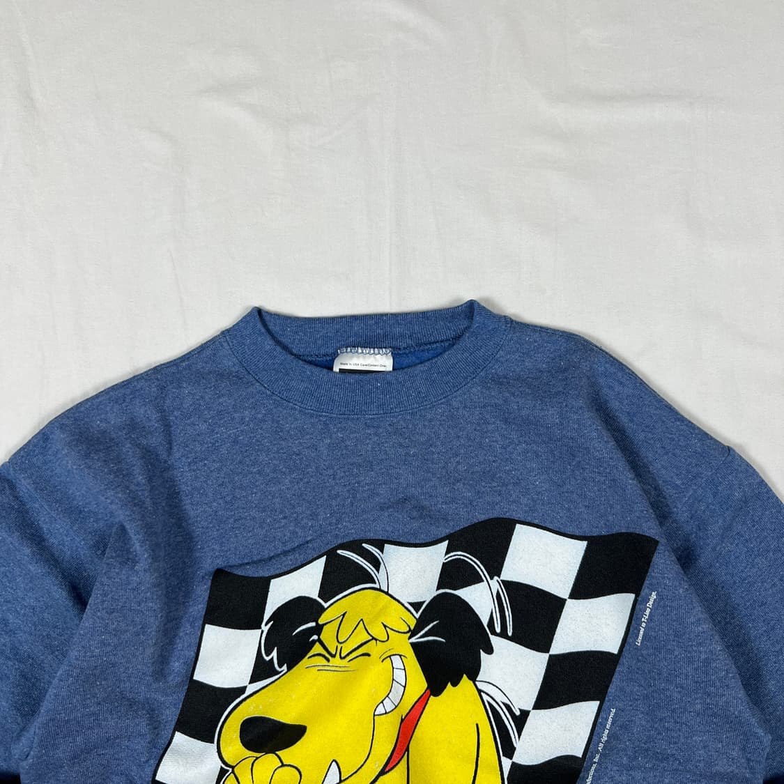 90‘s 94년도 웨키레이스 머틀리 카툰 프린트 맨투맨 상품이미지2