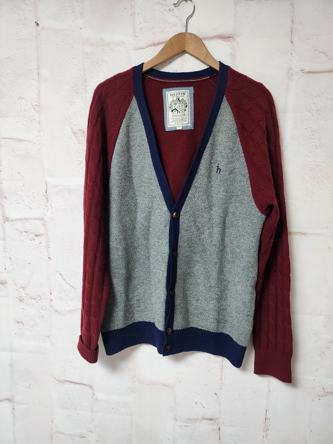 헤지스 울 니트 가디건 상품이미지1