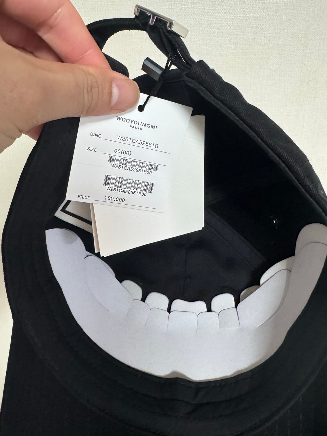 우영미모자 새상품볼캡 상품이미지2