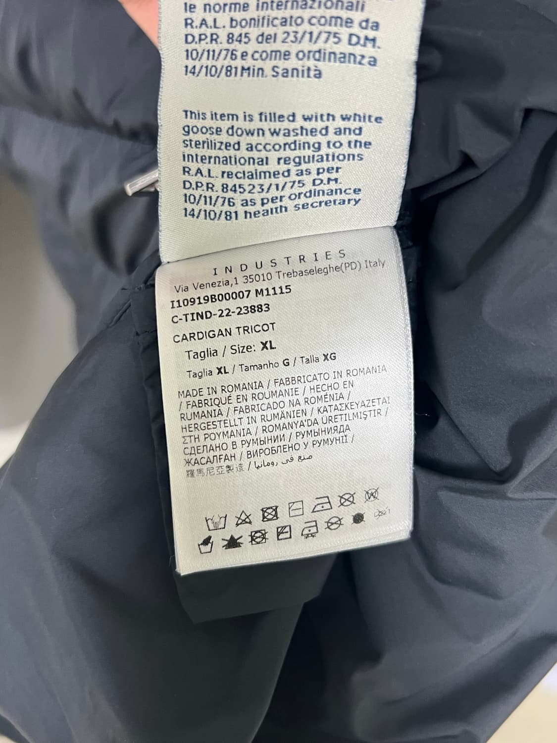 [정품] 23FW / XL 몽클레어 캐시미어 니트패딩 상품이미지5