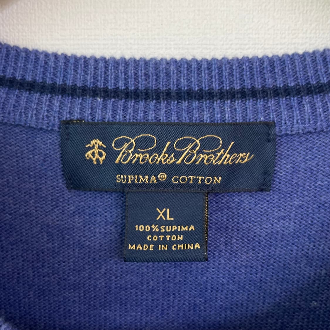 브룩스브라더스 수피마 커튼 니트 XL 110 상품이미지3
