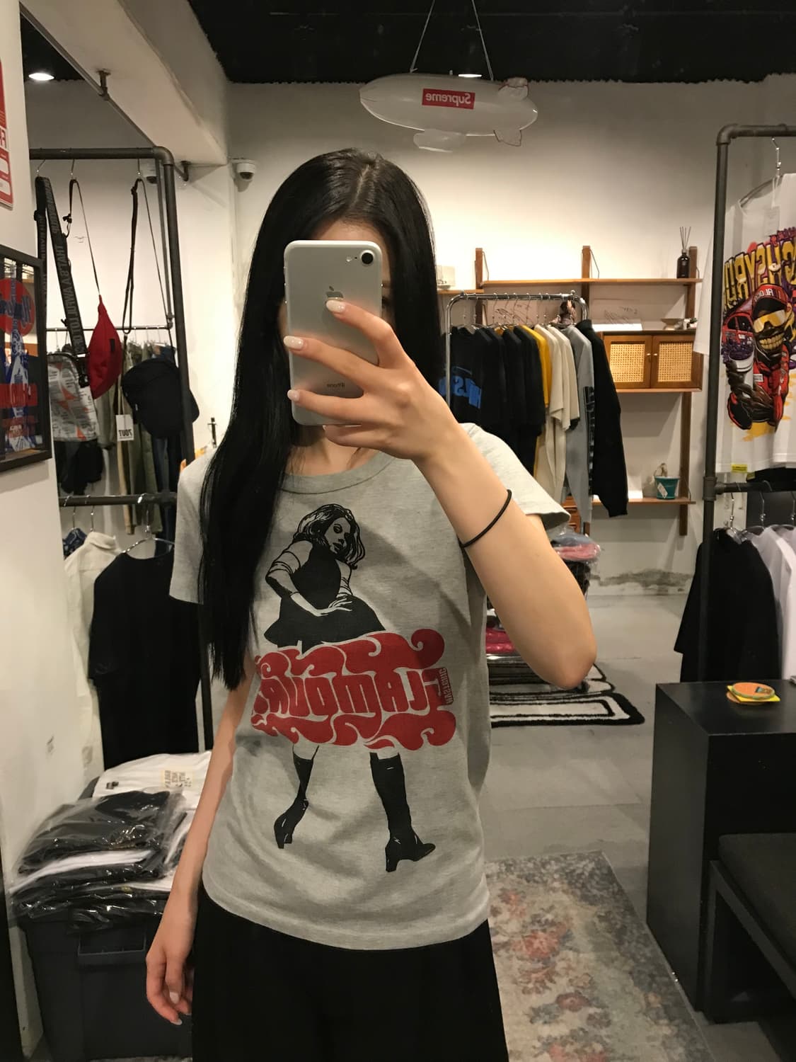 HYSTERIC GLAMOUR Vixen Girl Tee 상품이미지1