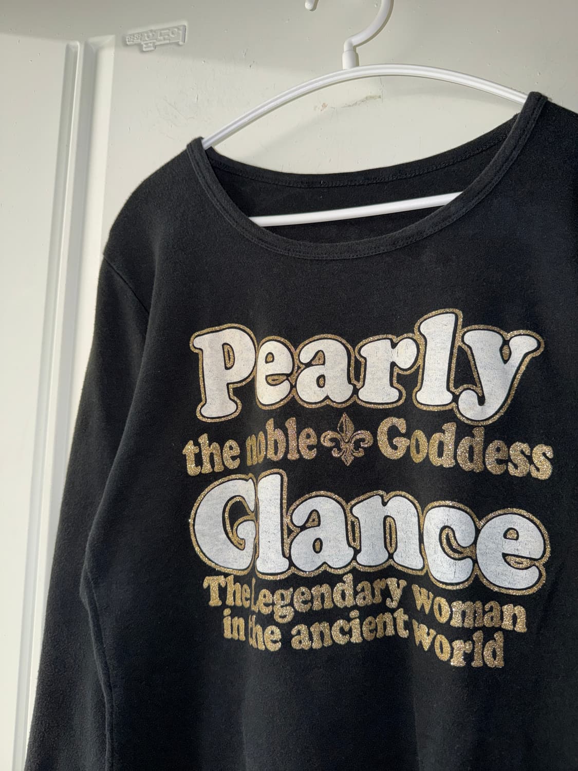 일본빈티지 y2k 레터링 롱슬리브 상품이미지3