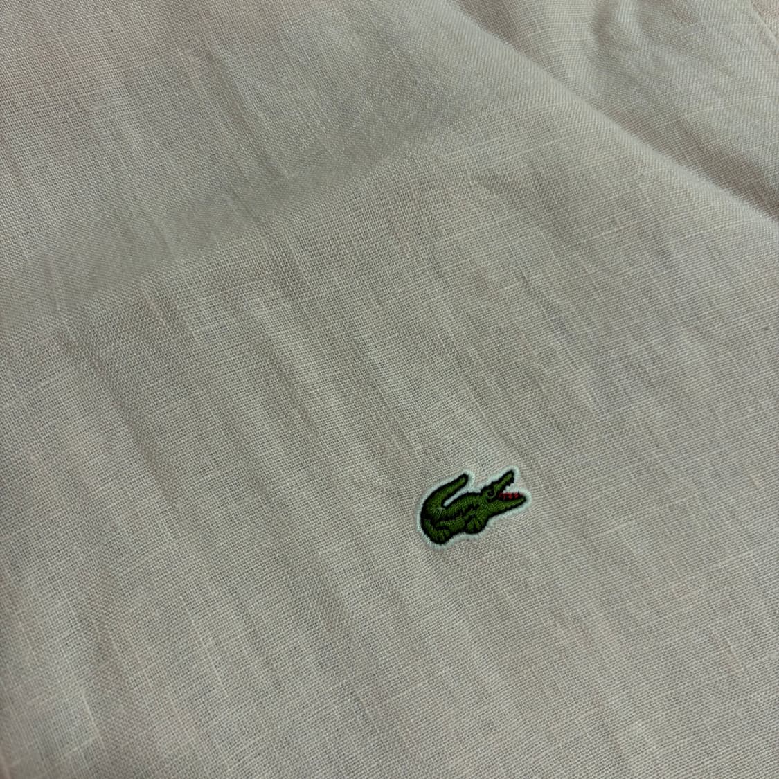 라코스테 헨리넥 린넨 셔츠 상품이미지4