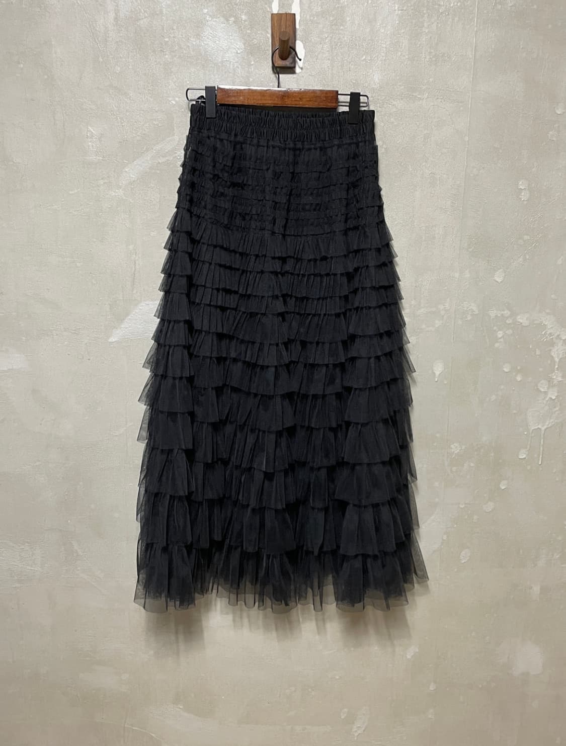 알지아 앤노스트 튤 티어드 스커트  상품이미지1