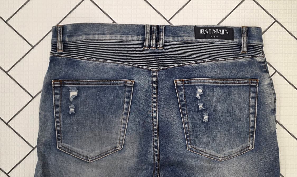 [정품] 발망 바이커진 더티 청바지. 
싸이즈 34 상품이미지4