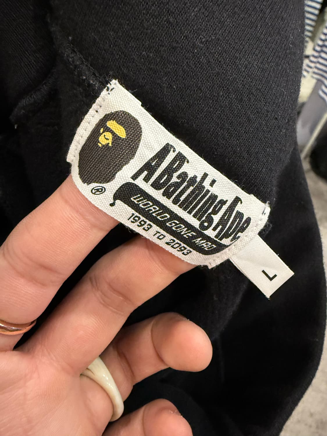 베이프 샤크 카모 스웻팬츠 상품이미지6