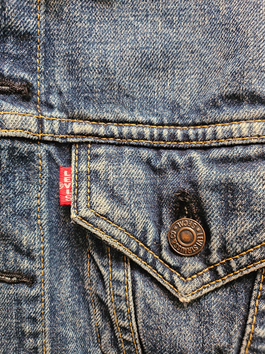 재패니즈 리바이스 71557 빅E 데님 여성자켓34 상품이미지2