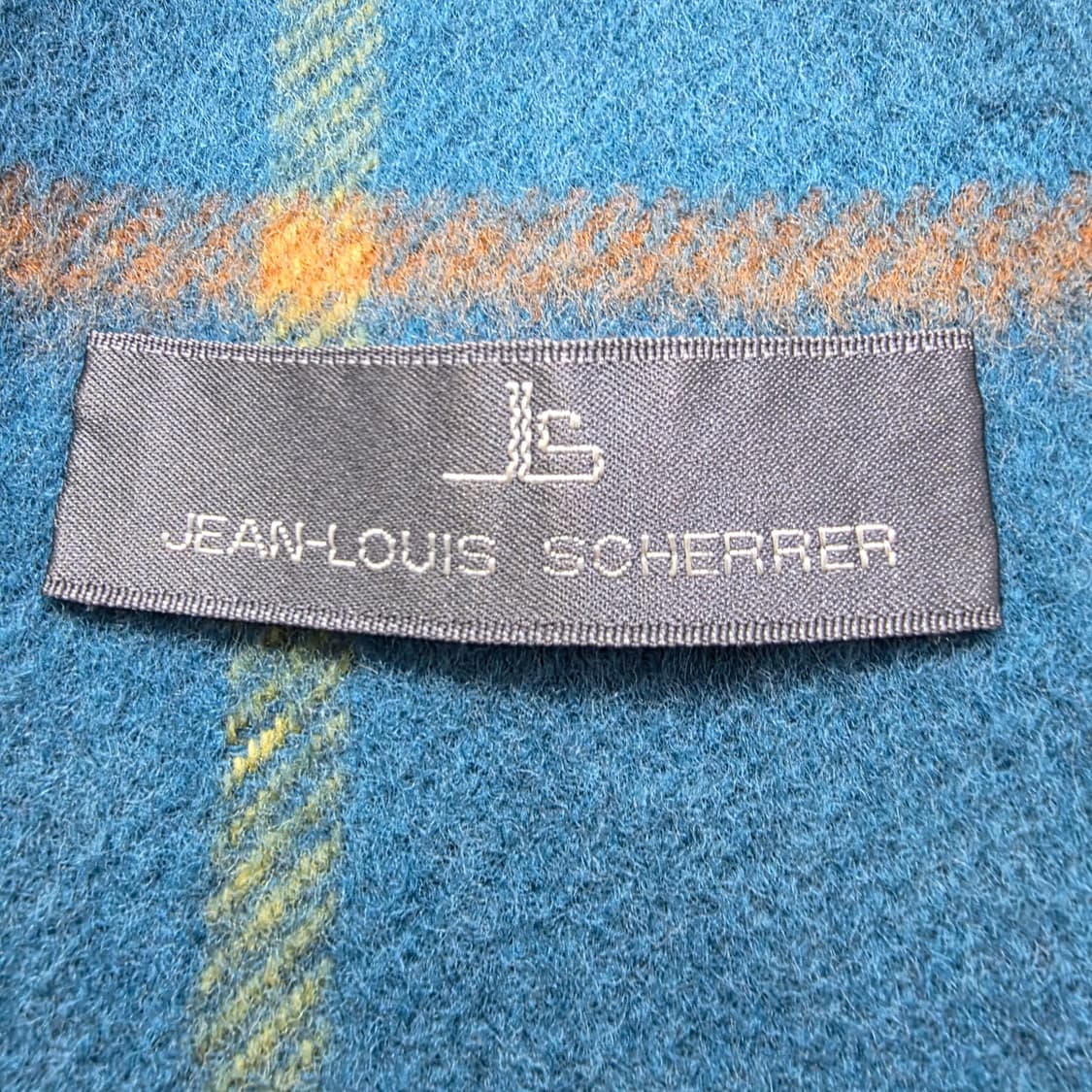 장루이 쉐레 체크패턴 울100% 머플러 상품이미지8