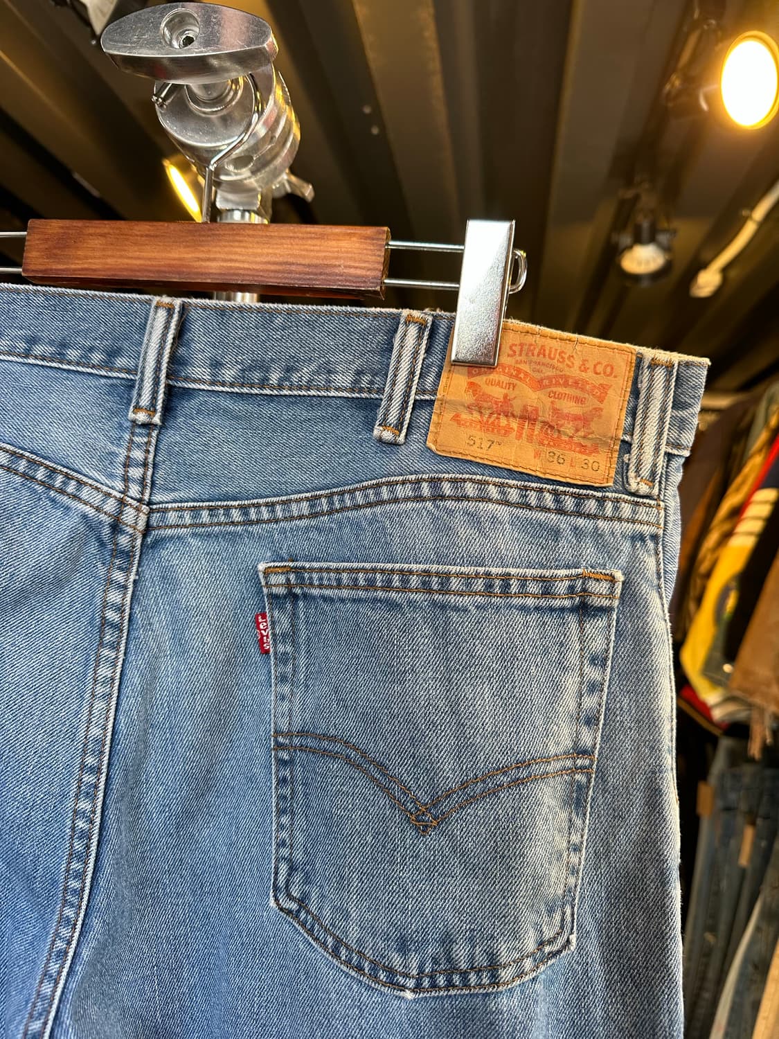 리바이스517 부츠컷 데님 팬츠 36x30 상품이미지6