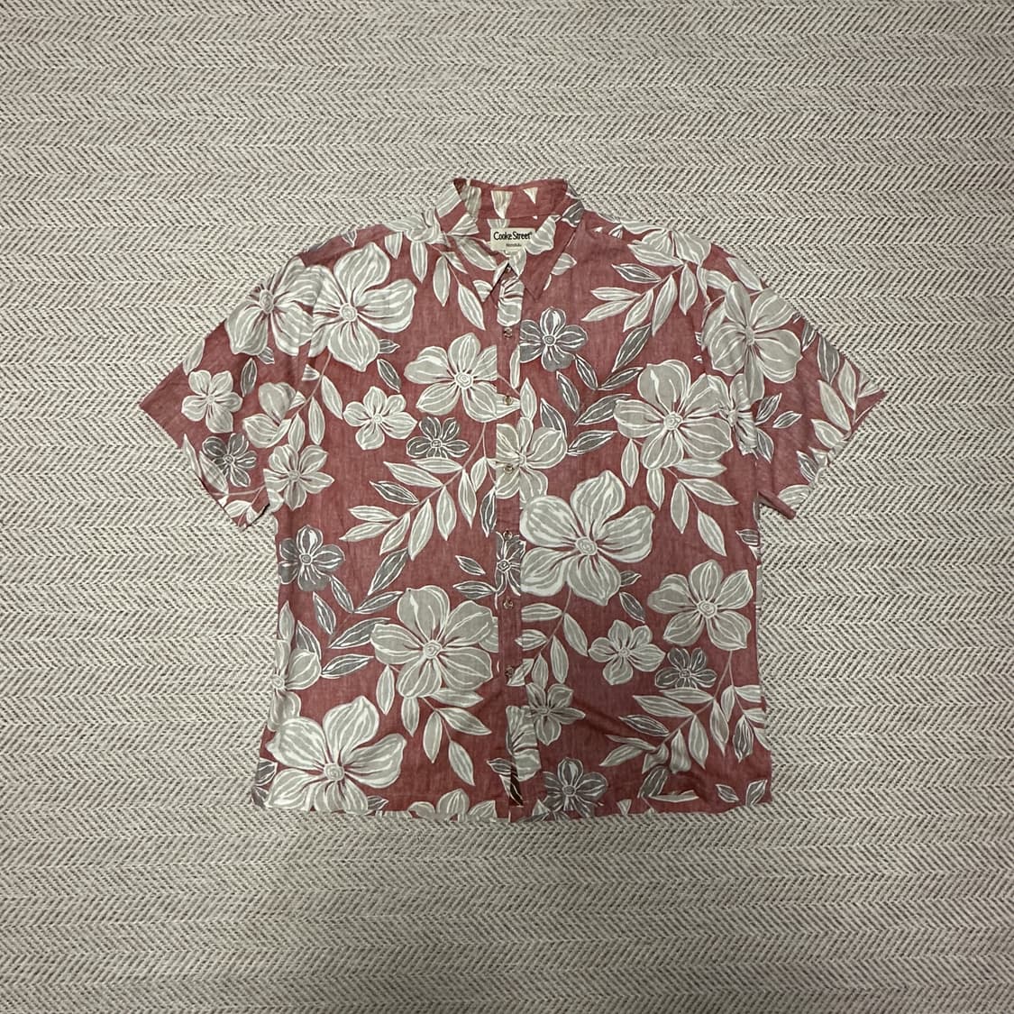 VINTAGE usa made hawaiian shirt 상품이미지1