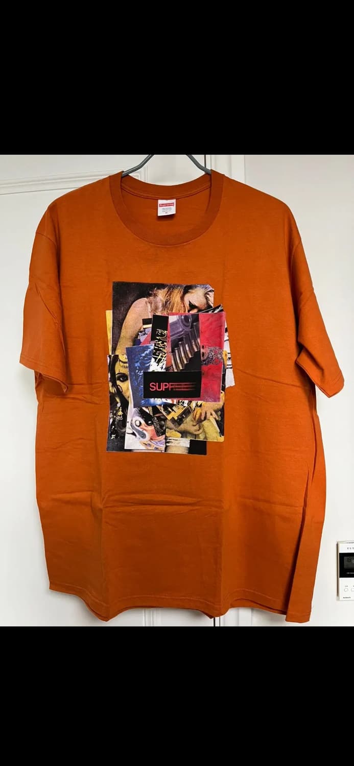 (XL) Supreme Stack Tee Rust / 슈프림 스택 티 상품이미지1