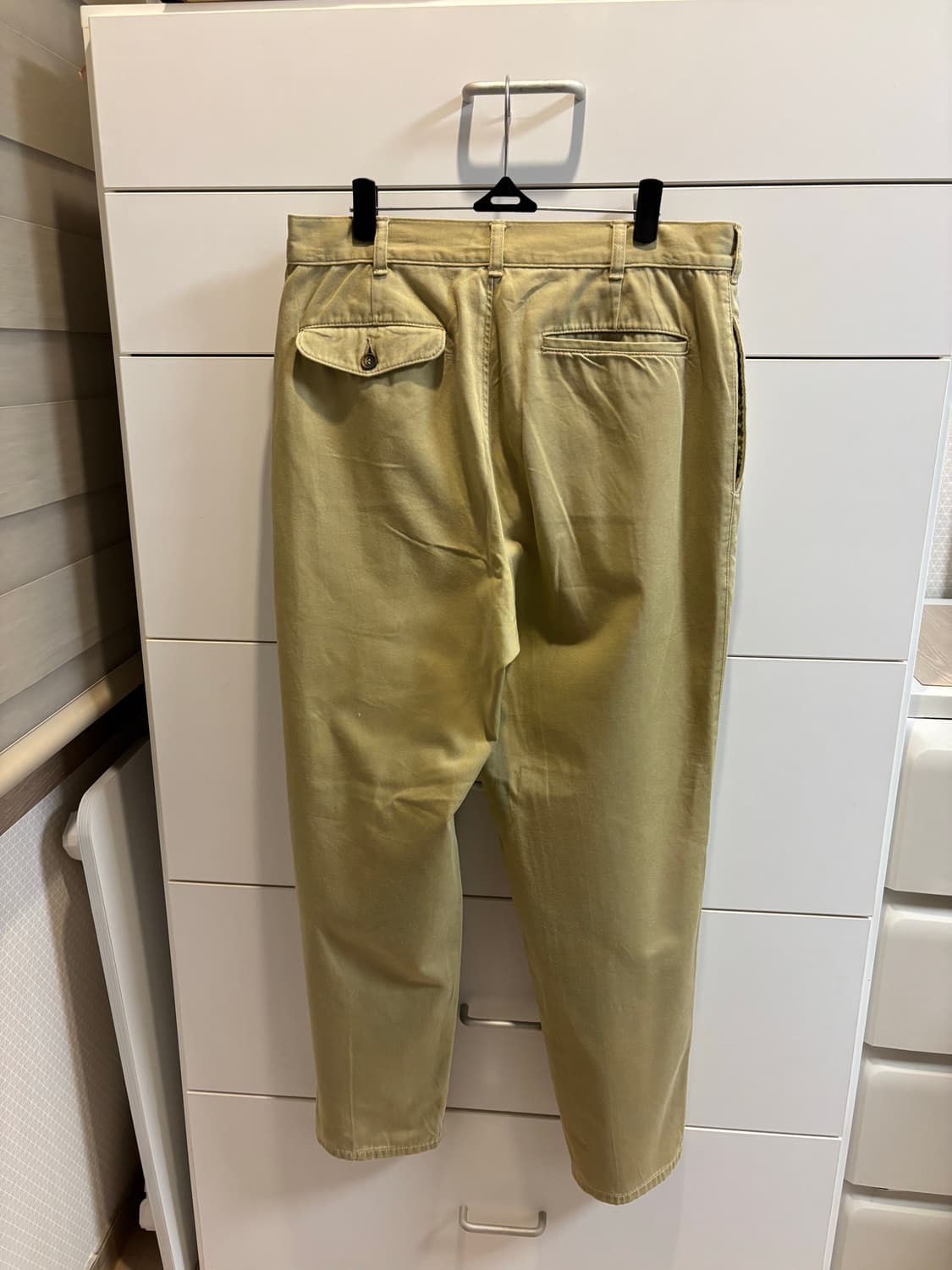 에드윈 일본제 베이지 면 와이드 팬츠 남녀공용  상품이미지5