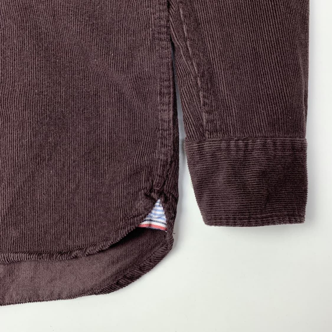 [S/정품] 타미힐피거 브라운 골덴 셔츠 상품이미지3