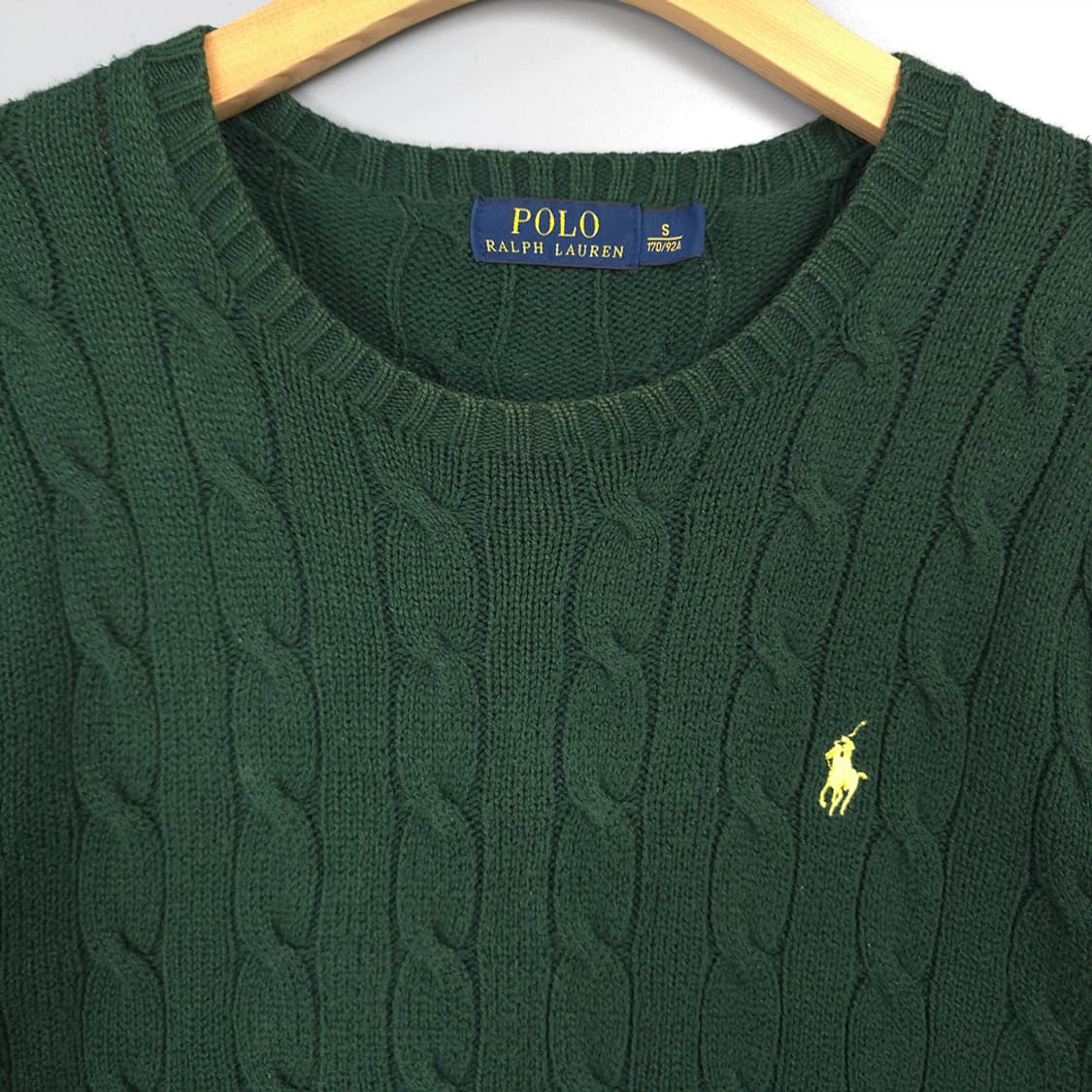 폴로 랄프 로렌 Polo 꽈배기 니트 S 상품이미지2