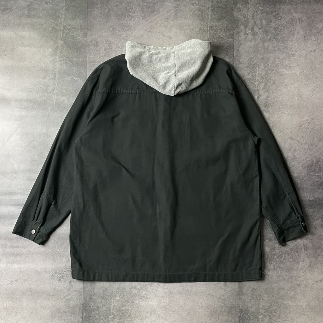 WRANGLER 랭글러 빈티지 블랙 코튼 후드셔츠 상품이미지5