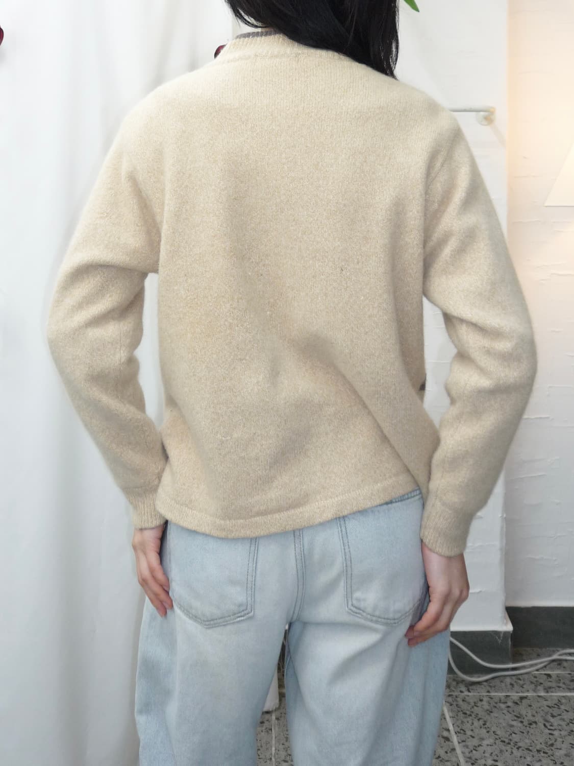 Winter mood zip-up cardigan 상품이미지3