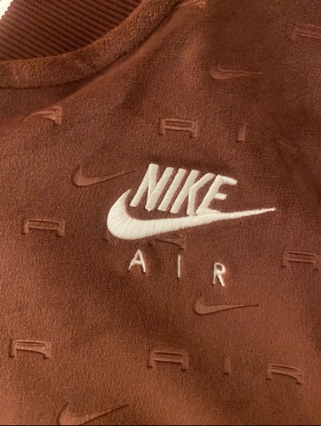 나이키 에어 벨벳 벨루어 트레이닝복 세트 (m) 상품이미지7