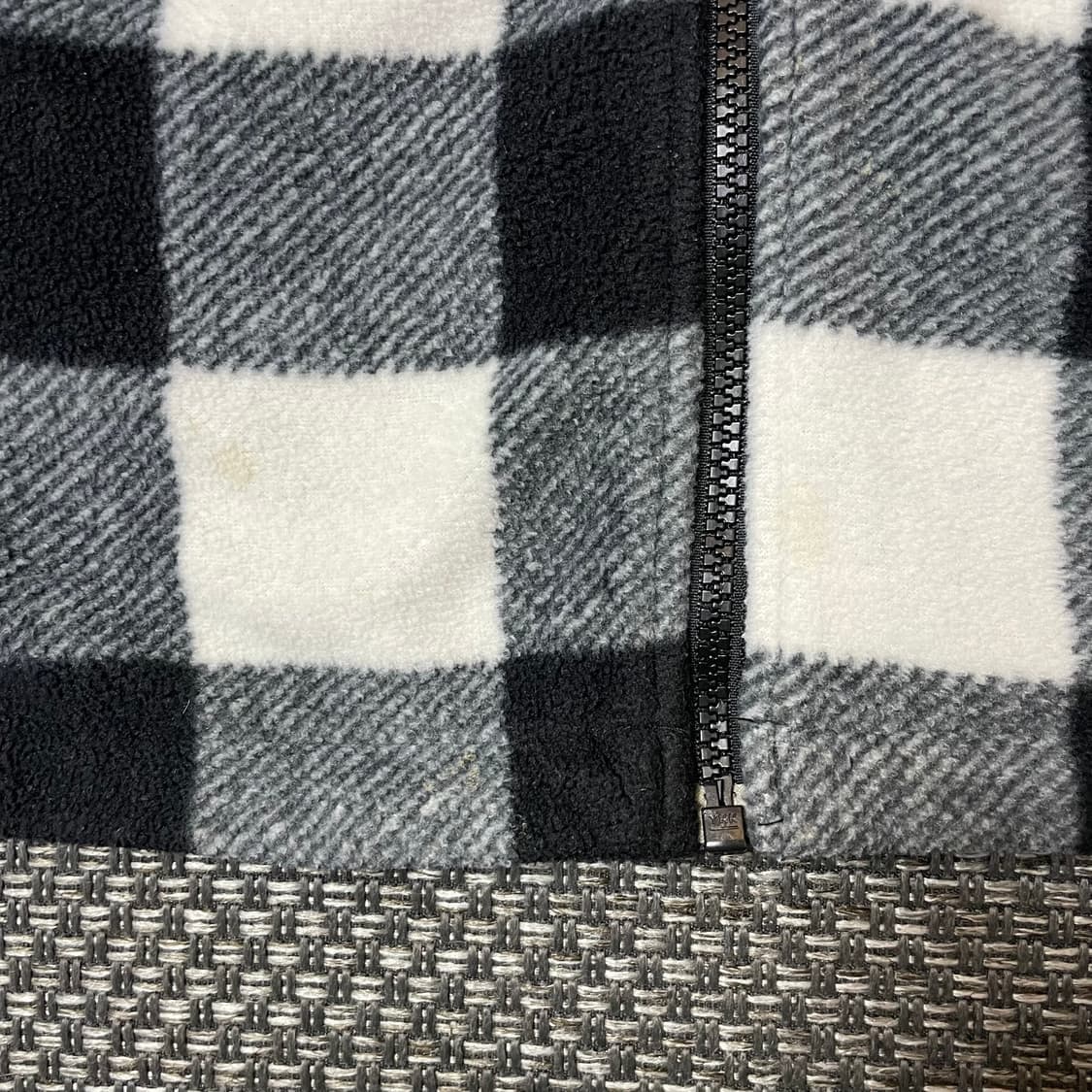 컬럼비아 블랙그레이 플리스 후리스 자켓 L 상품이미지4