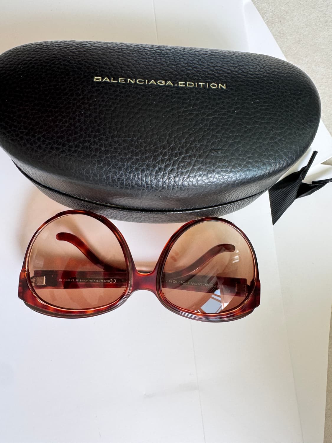 BALENCIAGA 에디션 선글라스 브라운 상품이미지7