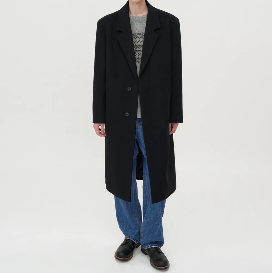 인사일런스 마펠 캐시미어 싱글코트 M 상품이미지1