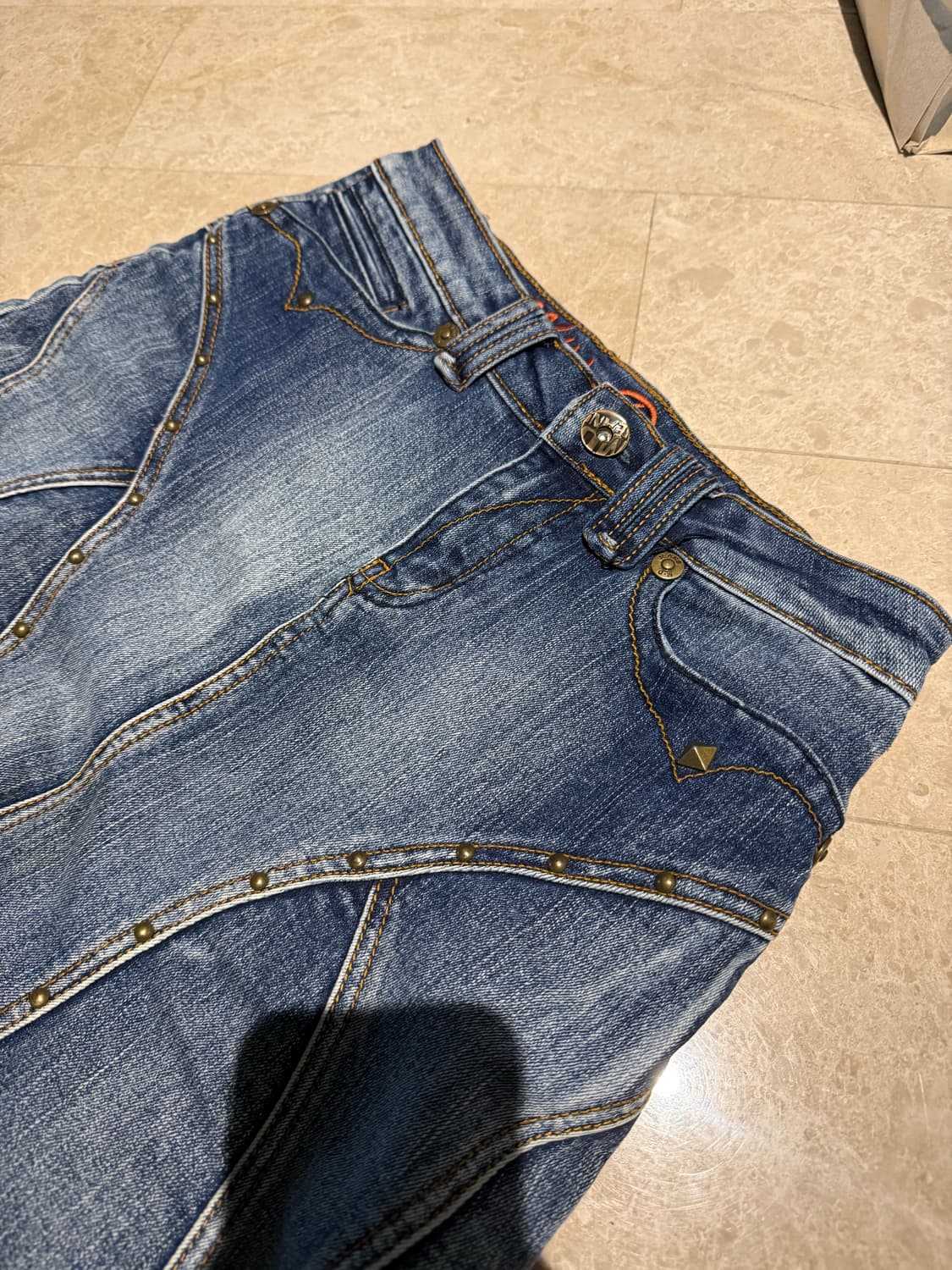 Miss didi 빈티지 청치마 S 상품이미지4