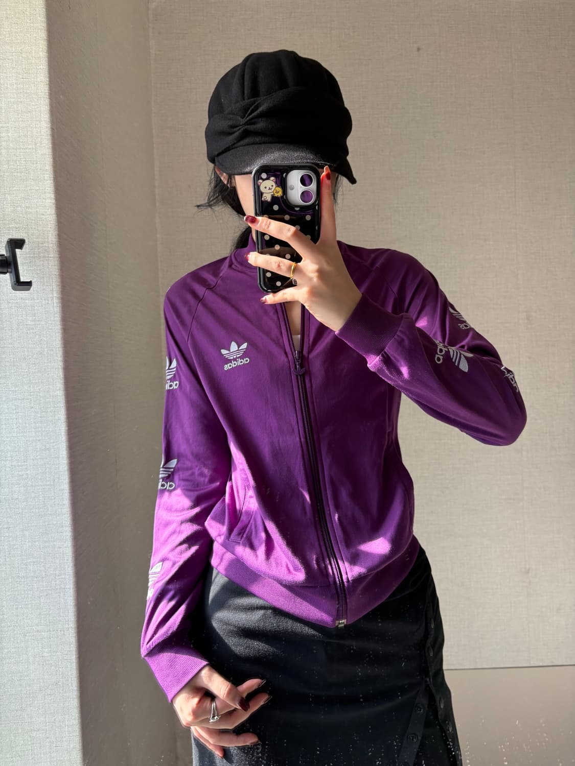 아디다스 퍼플 실버 져지 상품이미지3