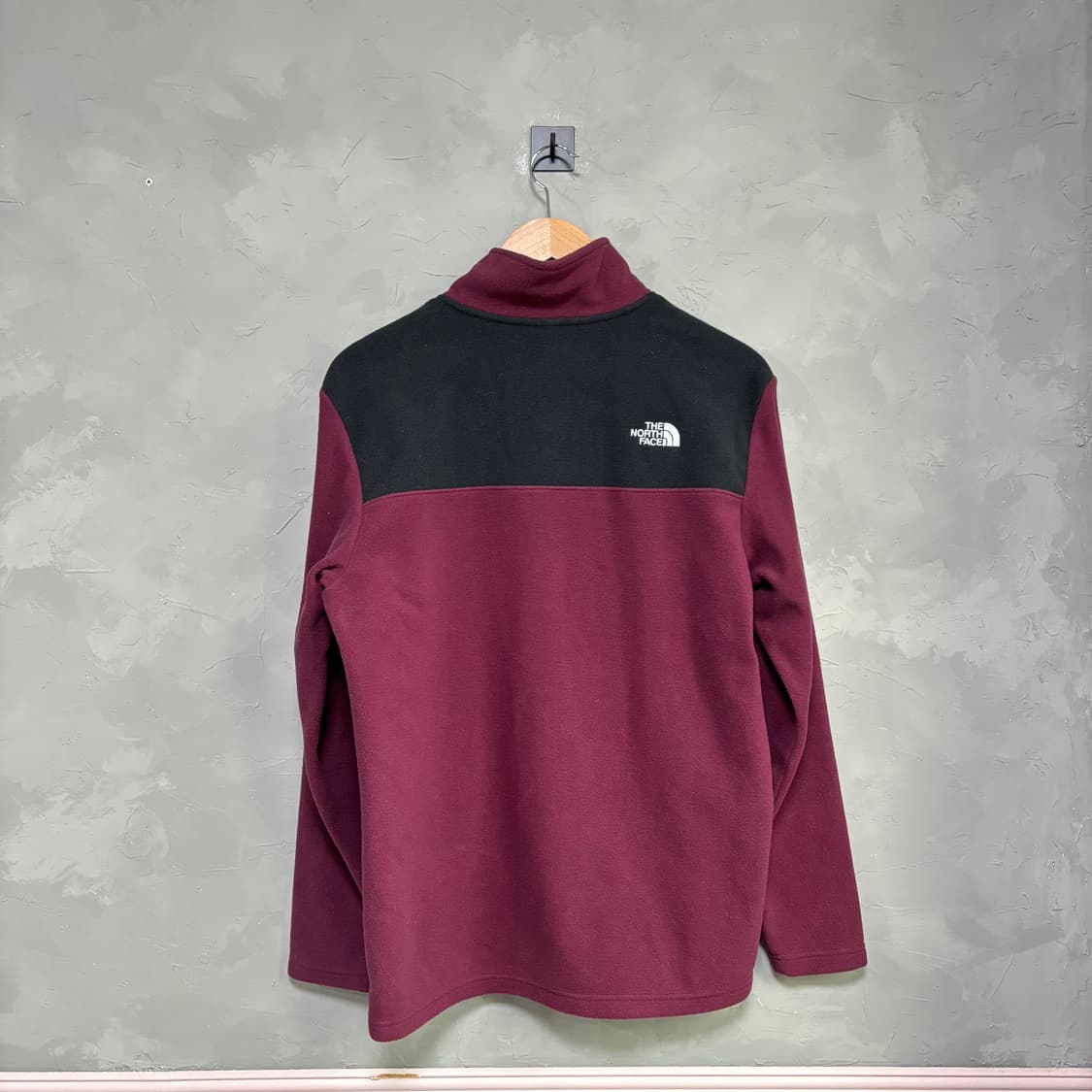 노스페이스 플리스 반집업 버건디 상품이미지4