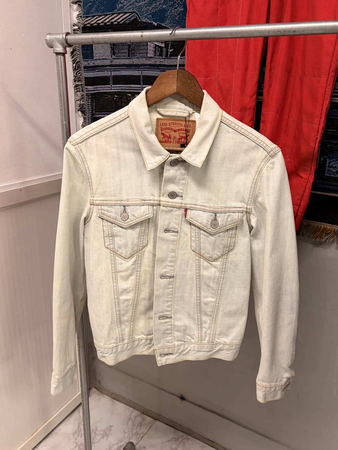 (정품/s)리바이스 데님 자켓 49900 a1 상품이미지2