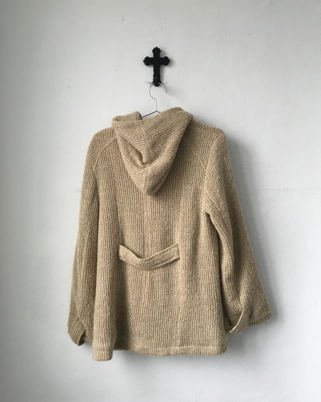 Hood knitted jacket 상품이미지3