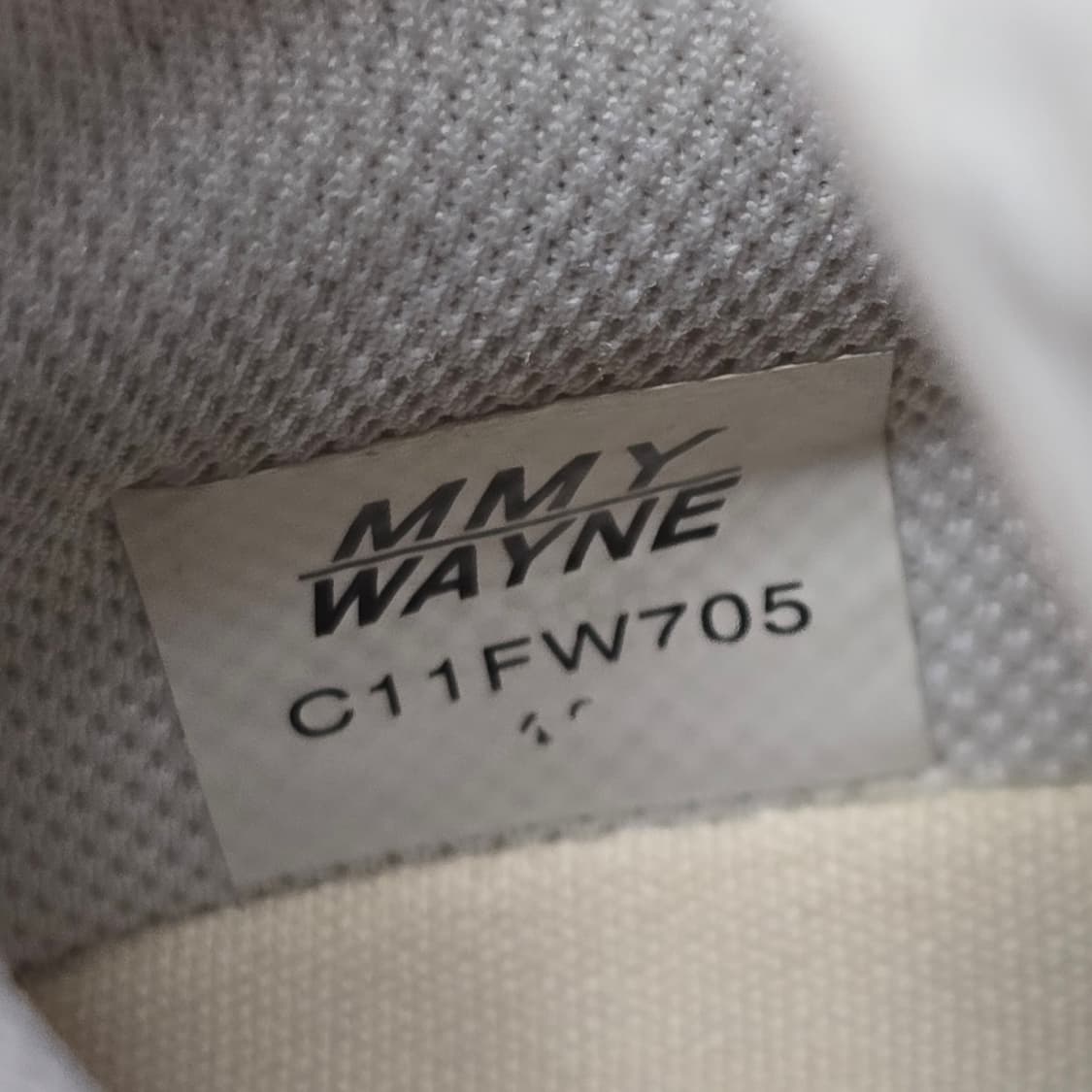 메종 미하라 야스히로 x 71마이클 웨인 스니커즈 신발 40사이즈 상품이미지6