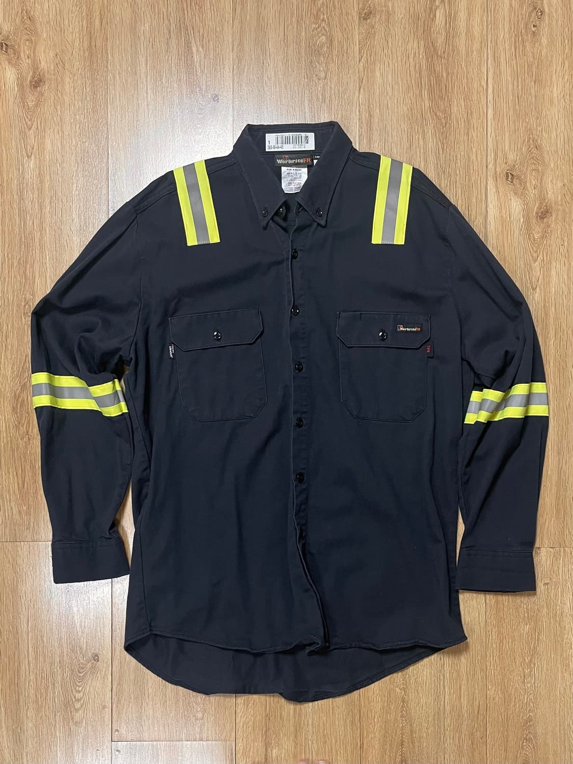 최저가 택포) USA Hi-vis 리플렉티브 FR 워크 셔츠 상품이미지1