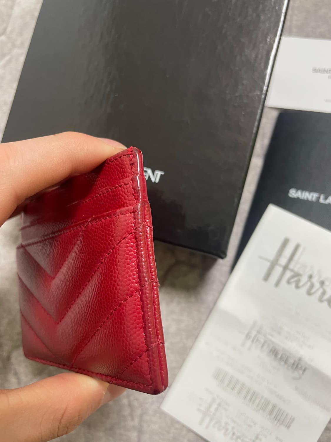 생로랑 마틀라세 카드지갑 상품이미지3