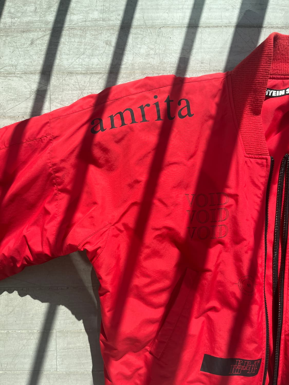 혜인서 멀티지퍼 봄버 레드 [3] 상품이미지5