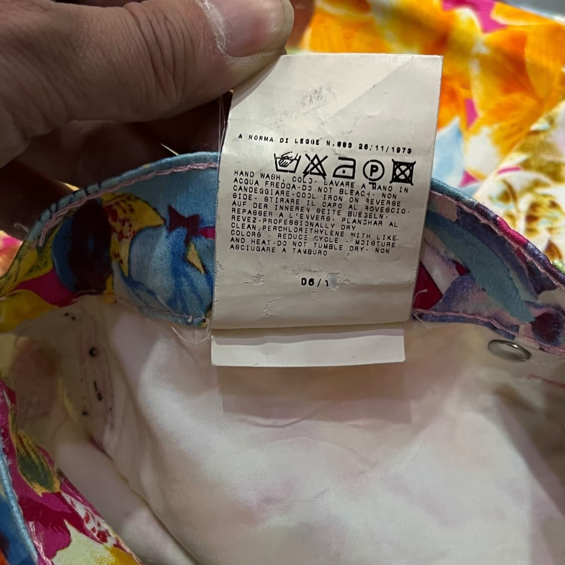  베르사체 진스 플라워 패턴 팬츠 +명품감정서 y13960 상품이미지8