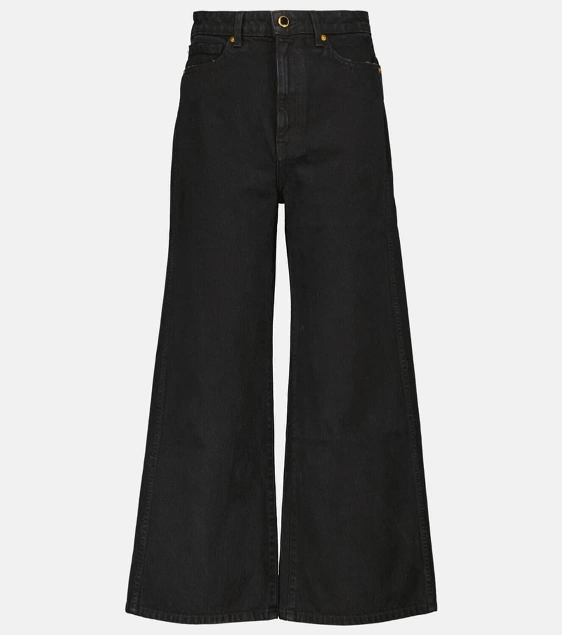 KHAITE Ella 블랙 와이드 데님 25 상품이미지10