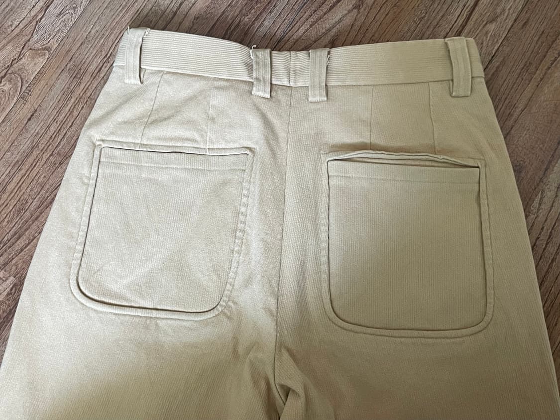 STU 라운드 패치 포켓 팬츠 베이지 상품이미지5